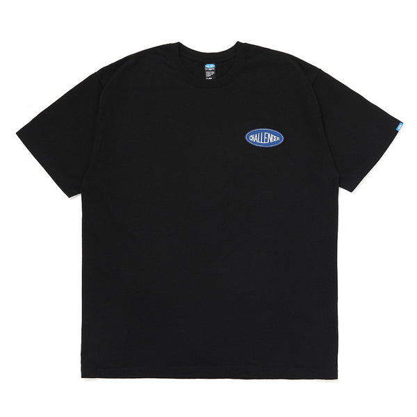 CHALLENGER - LOGO PATCH TEE - BLACK