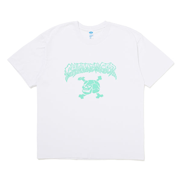 CHALLENGER - SKULL TEE - WHITE