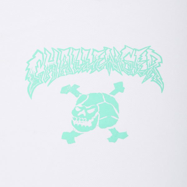 CHALLENGER - SKULL TEE - WHITE