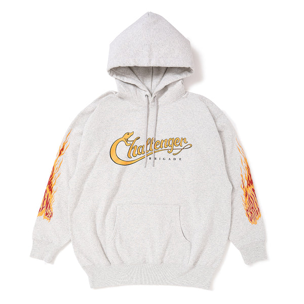 CHALLENGER - SNAKING LOGO HOODIE - GRAY