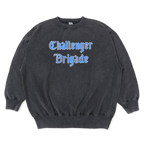 CHALLENGER - CLASSIC LOGO C/N SWEAT - BLACK