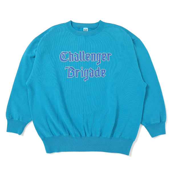 CHALLENGER - CLASSIC LOGO C/N SWEAT - TURQUOISE