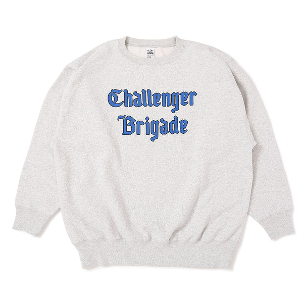 CHALLENGER - CLASSIC LOGO C/N SWEAT - GRAY