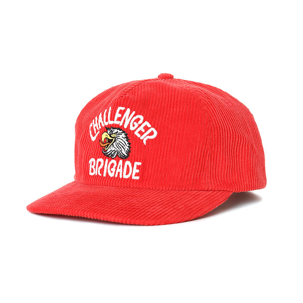 CHALLENGER - CORDUROY EAGLE CAP - RED