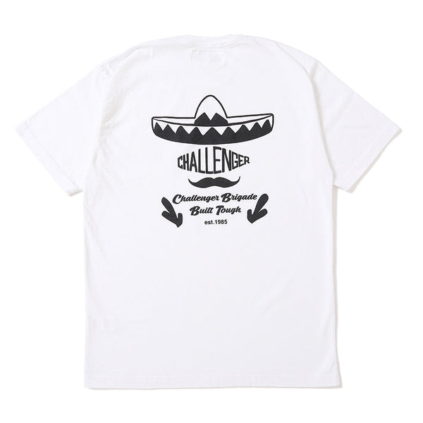 CHALLENGER - SOMBRERO TEE - WHITE