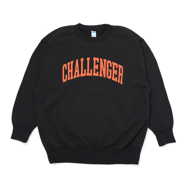 CHALLENGER - COLLEGE C/N SWEAT - BLACK