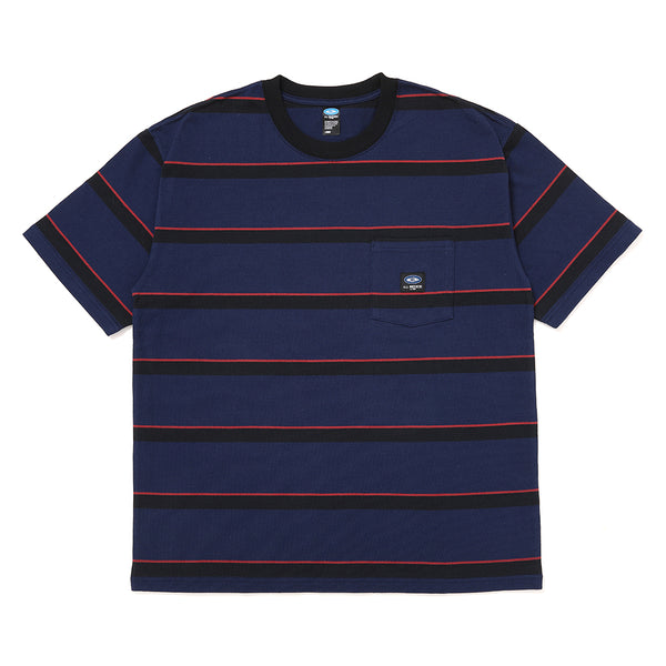 CHALLENGER - S/S AUTHENTIC BORDER TEE - NAVY