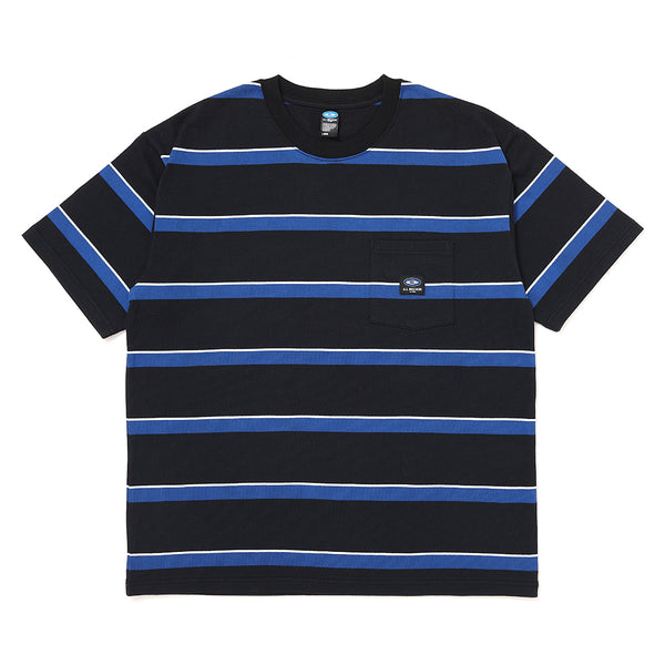 CHALLENGER - S/S AUTHENTIC BORDER TEE - BLACK