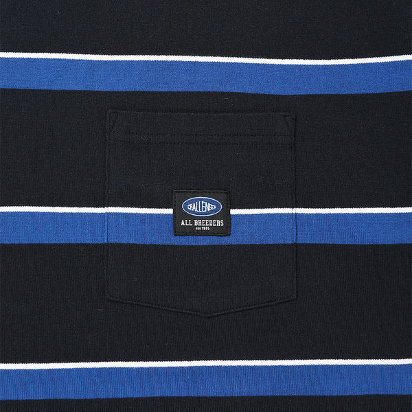 CHALLENGER - S/S AUTHENTIC BORDER TEE - BLACK