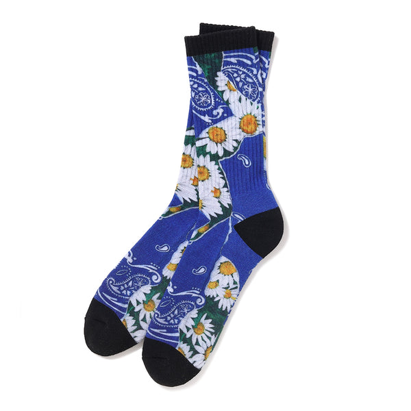 CHALLENGER - DAISY SOCKS - BLUE