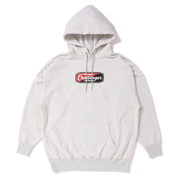 CHALLENGER - TWO TONE LOGO HOODIE - GRAY