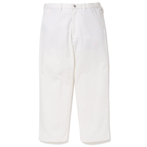 CHALLENGER - DENIM CHINO PANTS - WHITE