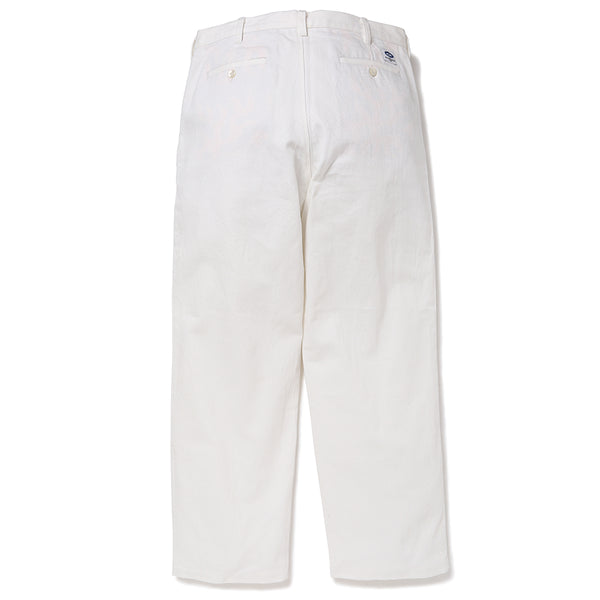 CHALLENGER - DENIM CHINO PANTS - WHITE