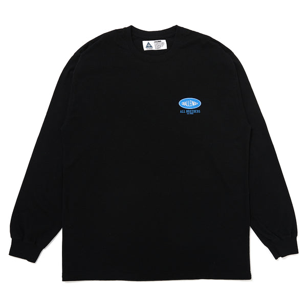 CHALLENGER - L/S ROSE BANDANA TEE - BLACK