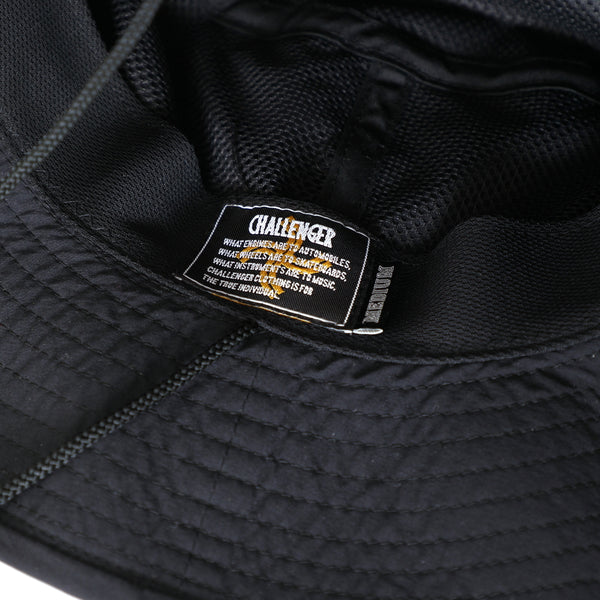 CHALLENGER - BEACH HAT - BLACK