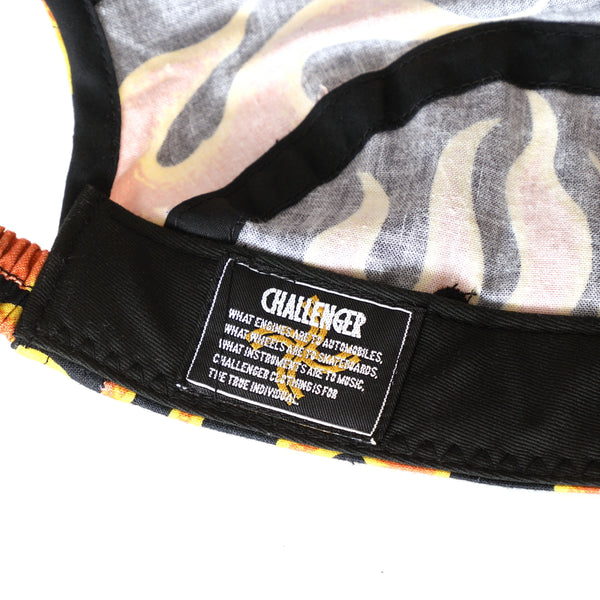 CHALLENGER - FIRE JET CAP - ORANGE / BLACK
