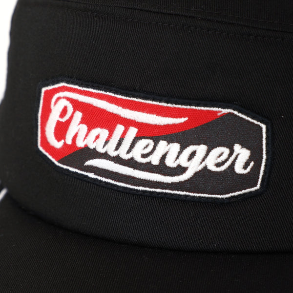 CHALLENGER - TWO TONE LOGO CAP - BLACK