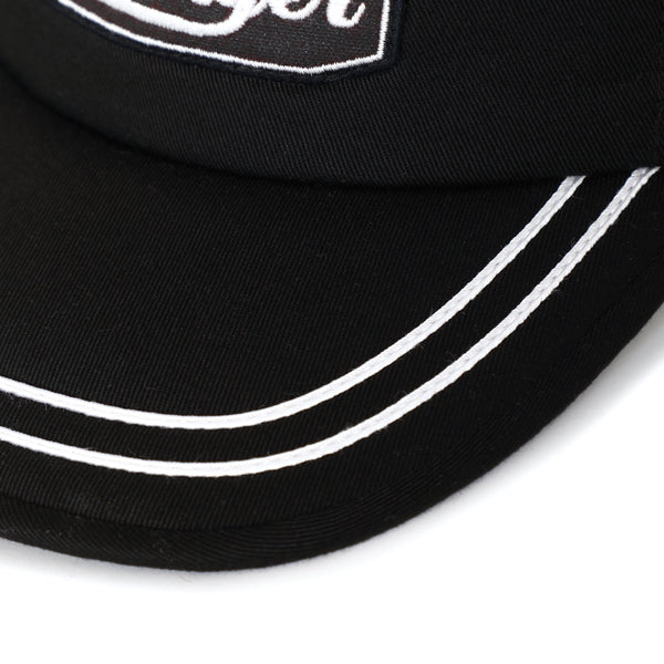 CHALLENGER - TWO TONE LOGO CAP - BLACK