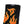CHALLENGER - FIRE SOCKS - ORANGE / BLACK