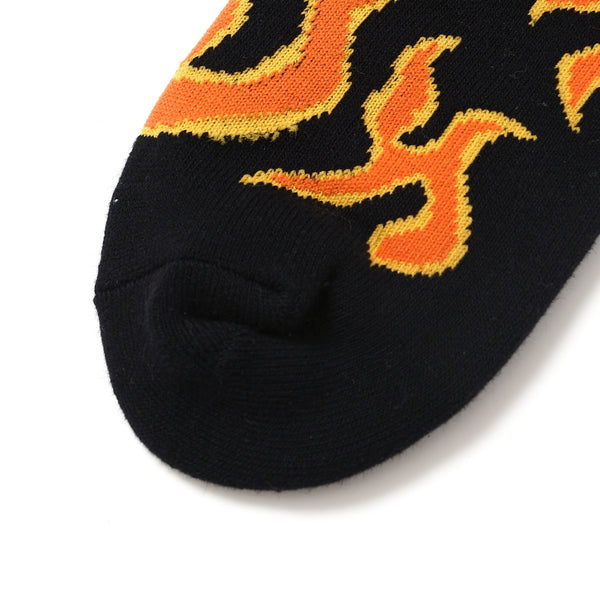 CHALLENGER - FIRE SOCKS - ORANGE / BLACK