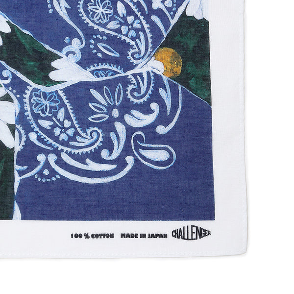 CHALLENGER -  DAISY BANDANA - BLUE