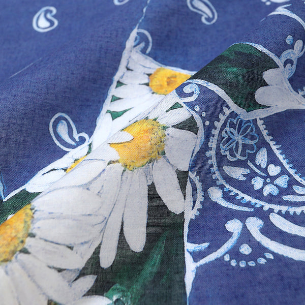 CHALLENGER -  DAISY BANDANA - BLUE