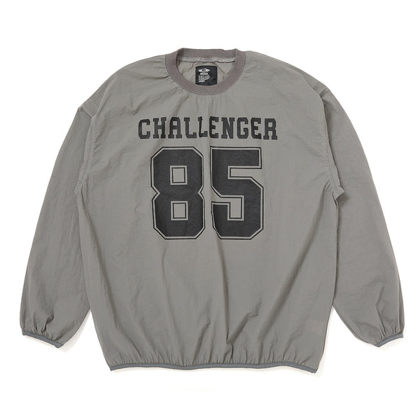 CHALLENGER - L/S NUMBERS WIND CREW - GRAY