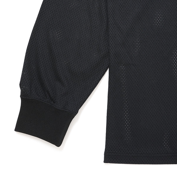 CHALLENGER - L/S NUMBERS DRY MESH TEE - BLACK