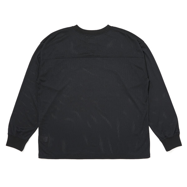 CHALLENGER - L/S NUMBERS DRY MESH TEE - BLACK