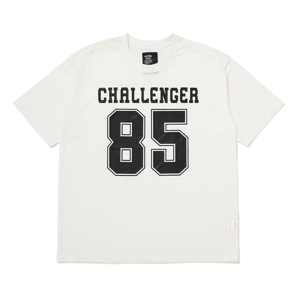 CHALLENGER - NUMBERS DRY MESH TEE - WHITE