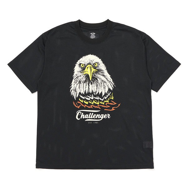 CHALLENGER - EAGLE DRY MESH TEE - BLACK