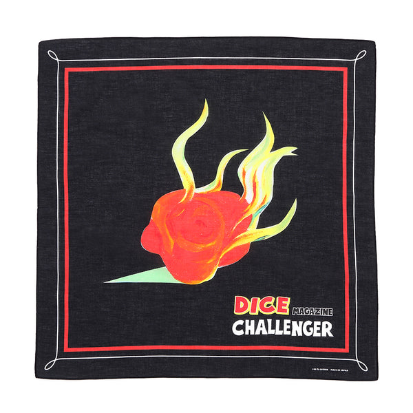 CHALLENGER - DICE BANDANA - BLACK