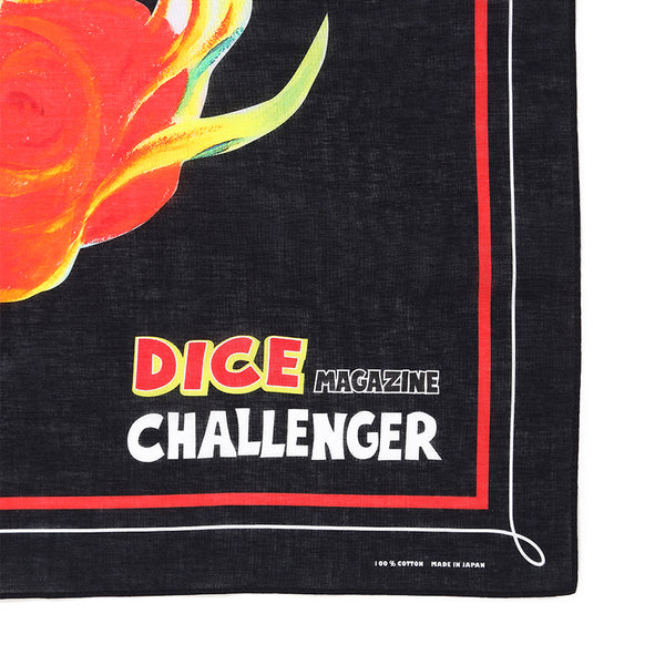 CHALLENGER - DICE BANDANA - BLACK