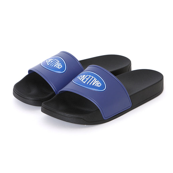 CHALLENGER - LOGO SANDALS - NAVY / BLACK