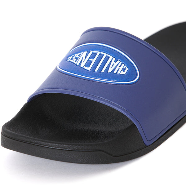 CHALLENGER - LOGO SANDALS - NAVY / BLACK