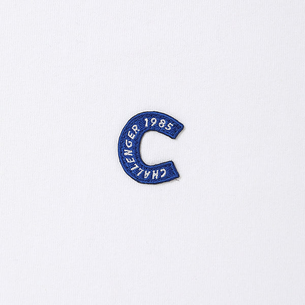 CHALLENGER - PIGMENT C PATCH TEE - WHITE