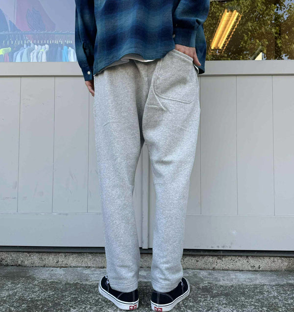 ARMY TWILL - SWEAT PANTS - GRAY