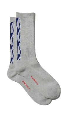 RADIALL - FLAMES - HEATHER GRAY