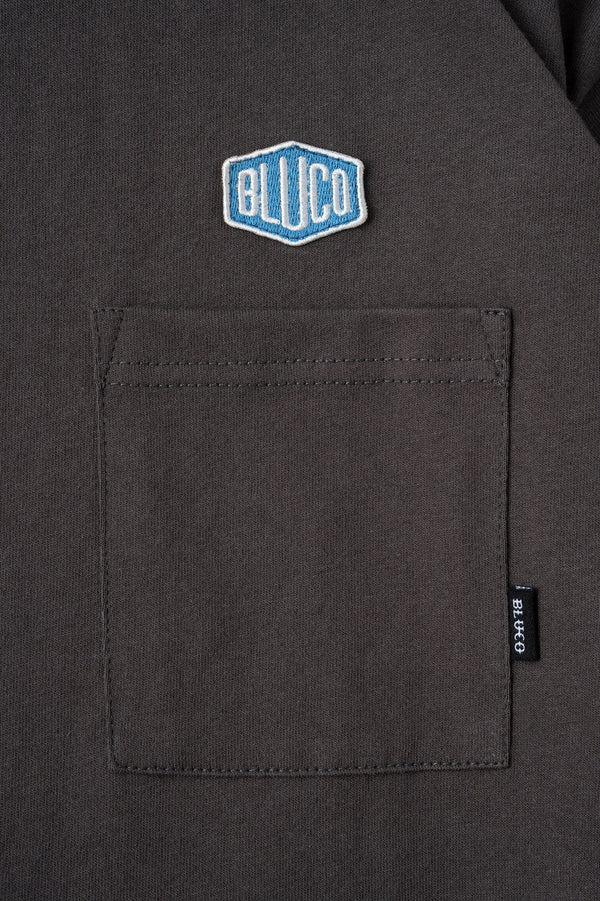 BLUCO - POCKET TEE HEX - CHARCOAL