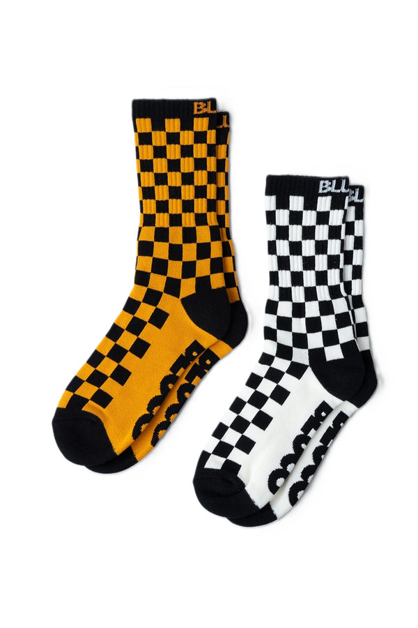 BLUCO - 2-PACK SOX - CHECKER