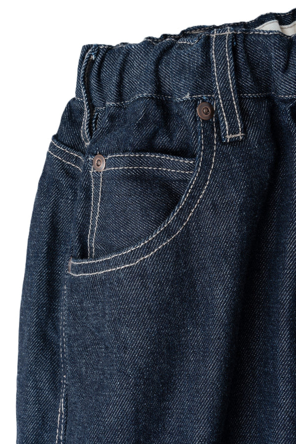 BLUCO - JAPAN DENIM EASY COWBOY PANTS - INDIGO ONE WASH
