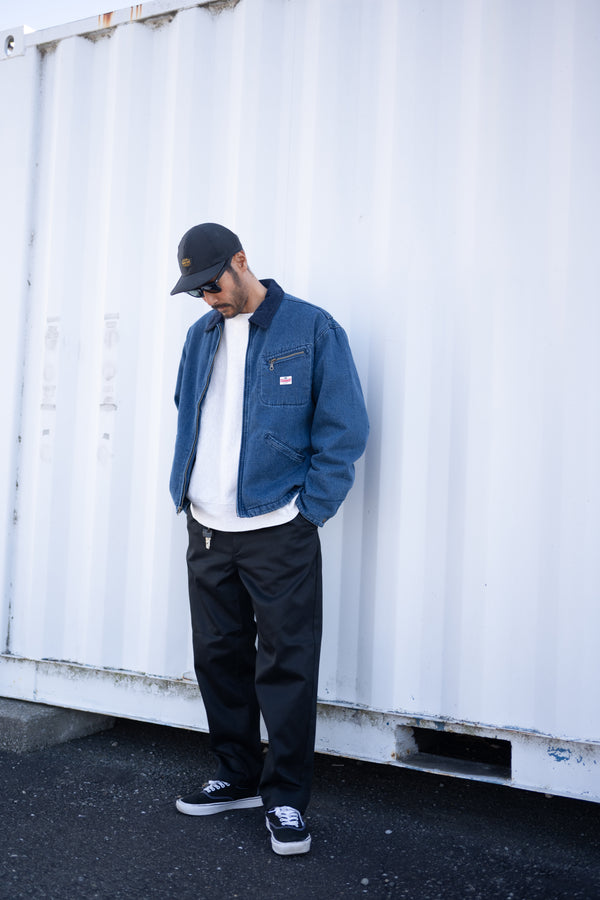 PAWG - ORIGINAL T/C WIDE TAPERED PANTS - BLACK