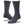 RAILROAD SOCK - MEN'S 3 PAIR PREMIUM COTTON CREW SOCKS - ＢLACK