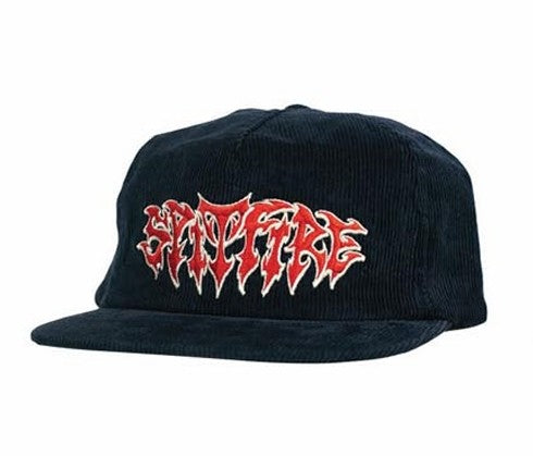 SPITFIRE - DEMON SCRIPT - NAVY/RED