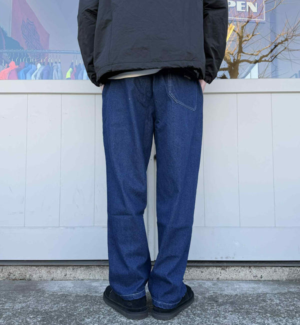 BIGMIKE - DEMIM EASY PANTS - D.INDIGO