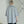 ARMY TWILL - COTTON STRIPE HALF SLEEVE SHIRT - BLUE