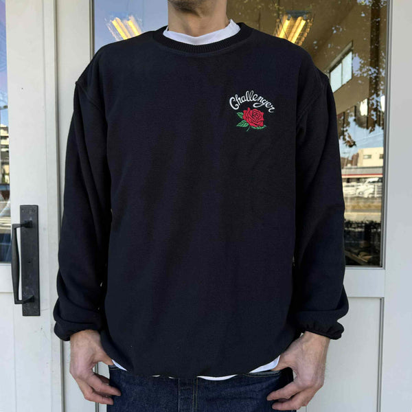 CHALLENGER - ROSE C/N FLEECE - BLACK