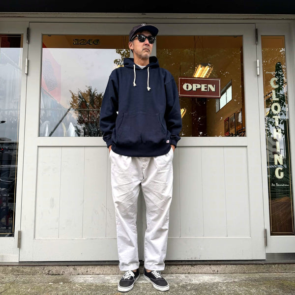 HOUSTON - U.S. COTTON R/V HOODIE - NAVY