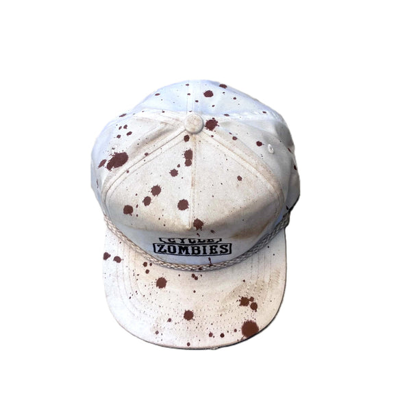 CYCLE ZOMBIES - ORIGINAL VINTAGE  CAP #2 - WHITE