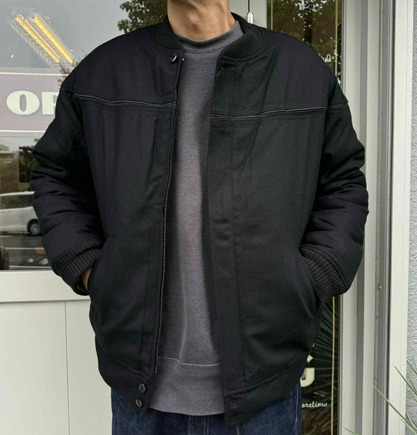 TOWNCRAFT -  BLACK DERBY STYLED JACKET - BLACK